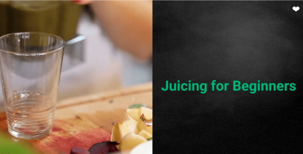 juicing for beginners