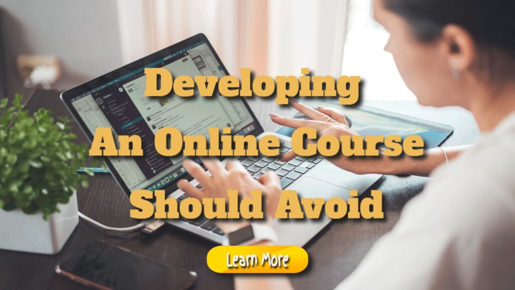developing an online course