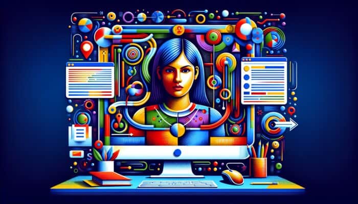 A webmaster analyzing crawl errors in Google Search Console to enhance the overall SEO health of the website.