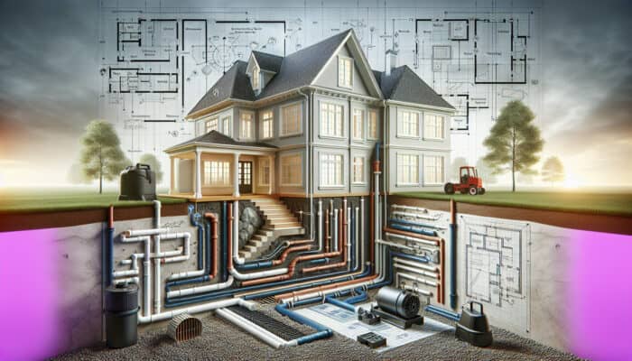 Sophisticated Basement Drainage Systems in Richmond: Featuring sump pumps, French drains, and waterproofing solutions.